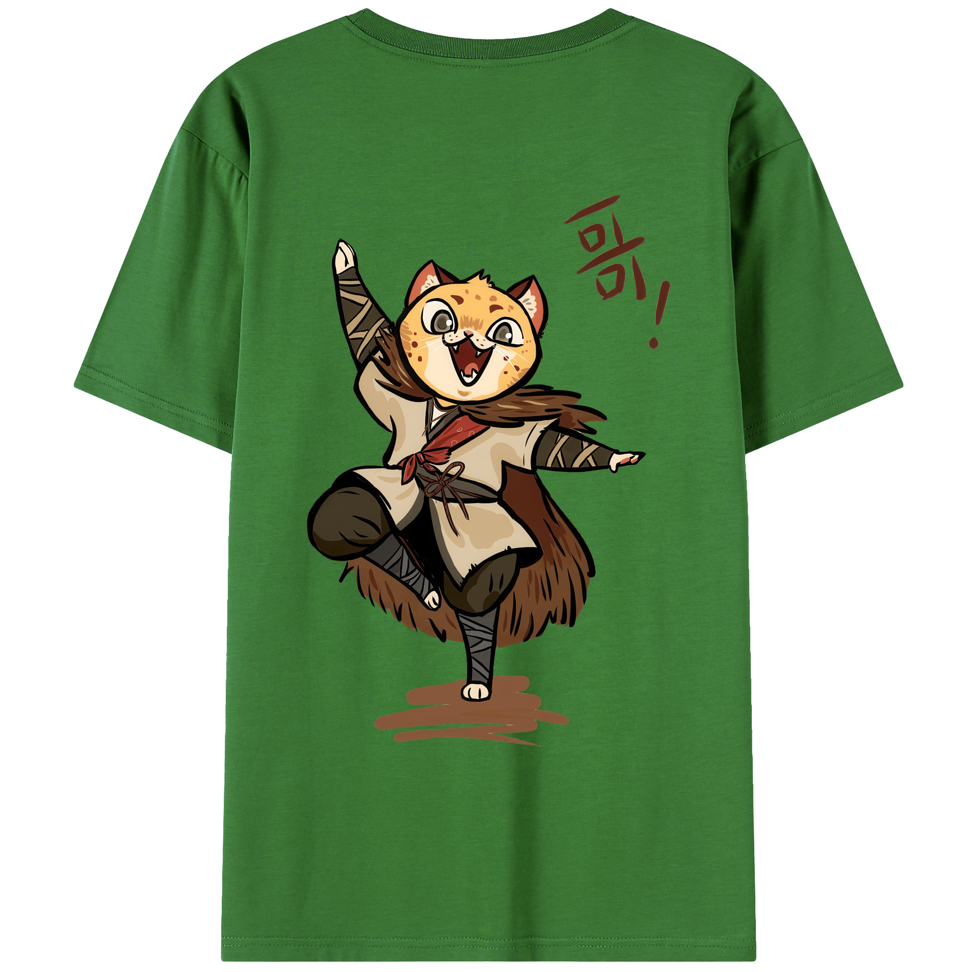 （画像用） Ne Zha 2 ナタ 魔童の大暴れ レディース半袖Tシャツ(バックプリント)